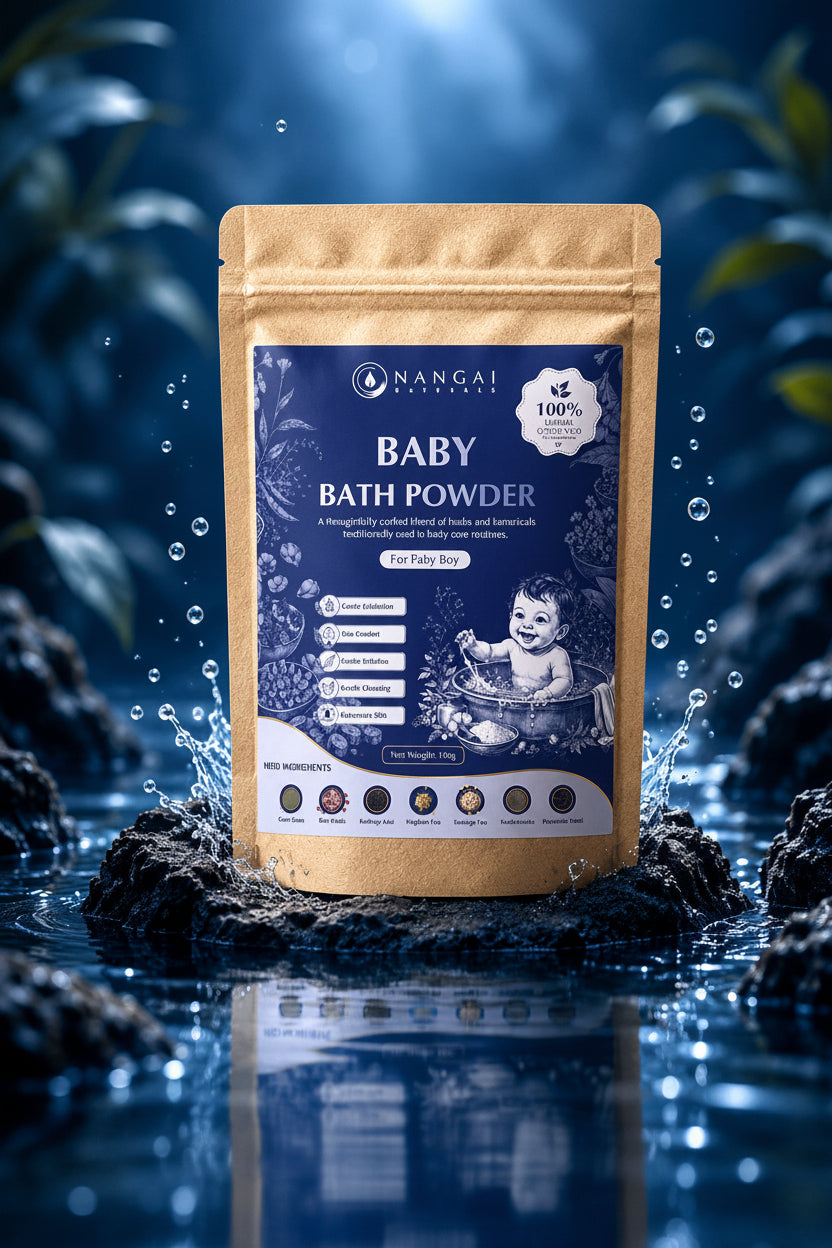 Baby Bath Powder - Boy