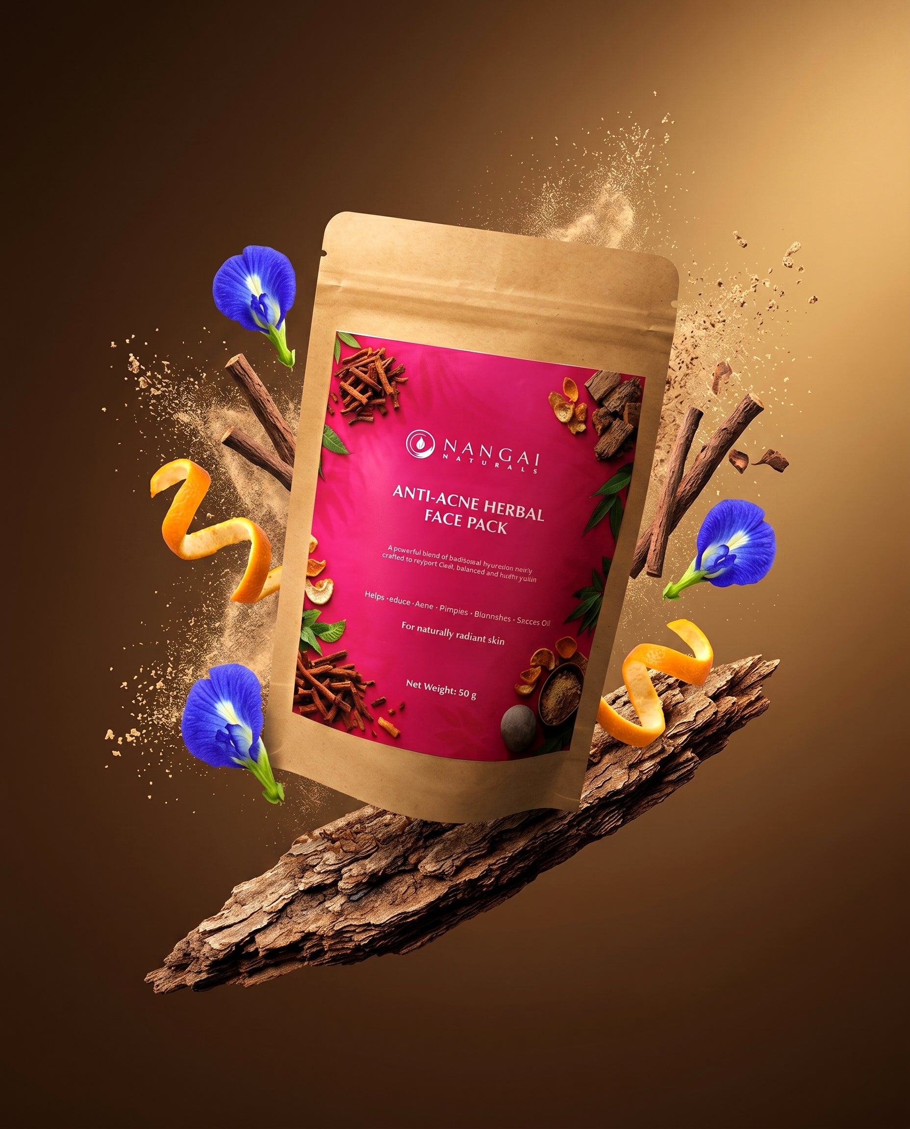 Anti-acne Herbal Face Pack For Women
