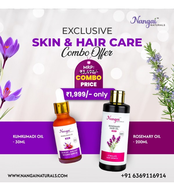 Skin & Hair Oil Combo 3