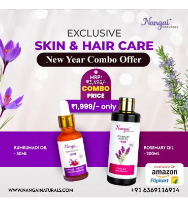 Skin & Hair Oil Combo 3